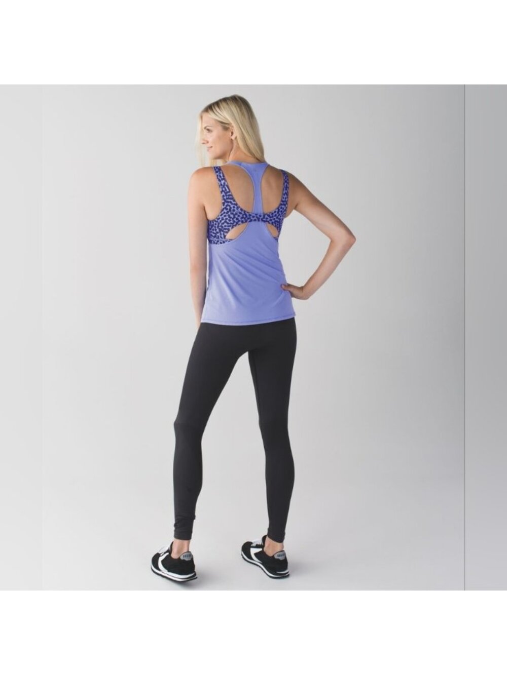 Lululemon All Sport Support TankLullaby / Ace Spot Lullaby Black